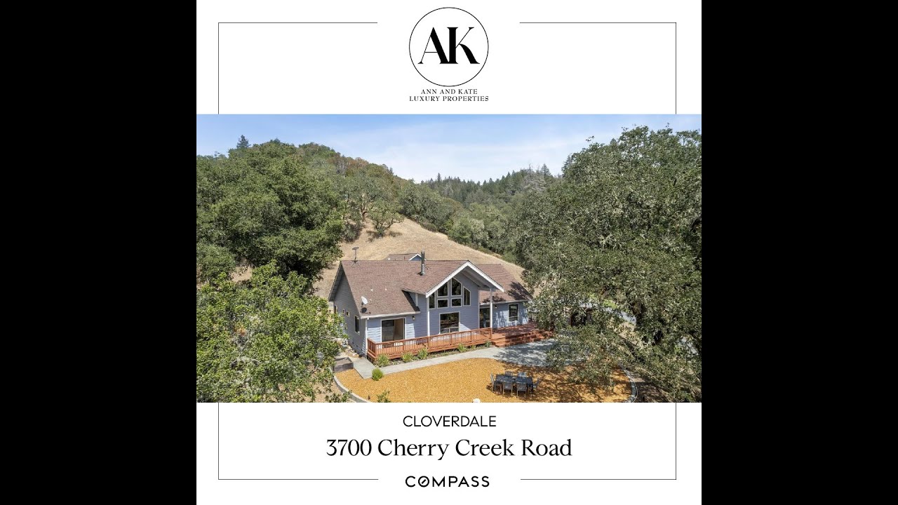 3700 Cherry Creek Rd. Cloverdale, CA YouTube