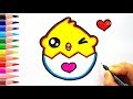 Civciv Nasıl Çizilir? - How To Draw a Chick
