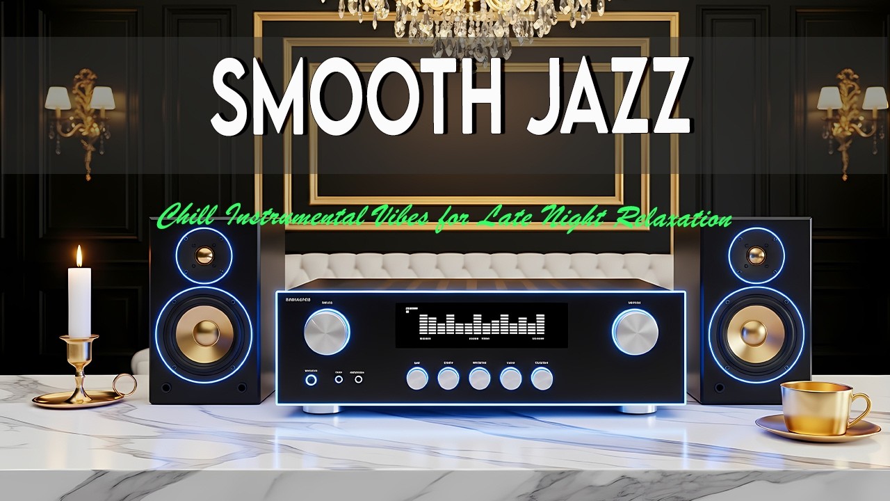 Smooth Jazz & Soul R&B – Chill Instrumental Vibes for Late Night Relaxation 🌙🎶