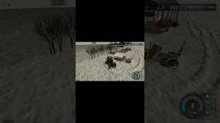 FS25 Winter Farm: Day 15 Progress  #fs25