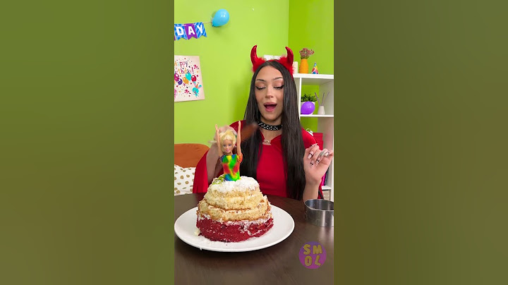 She messed up the cake first, and then made it even better💖