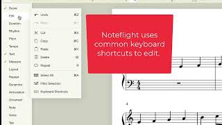 Noteflight The Basics
