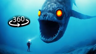 360° VR  SCARIEST Sea Monsters