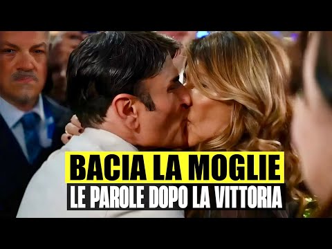 Video SAL DA VINCI BACIA LA MOGLIE SUL PALCO DOPO LA VITTORIA A SANREMO: ENTRAMBI IN LACRIME