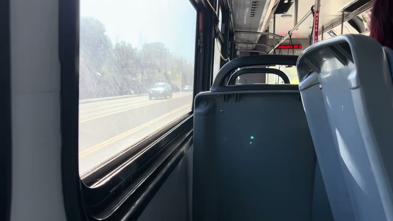 Great Sounding Engine! Santa Rosa CityBus 2018 ElDorado ENC Axess BRT 40’ #24819 on Route 1