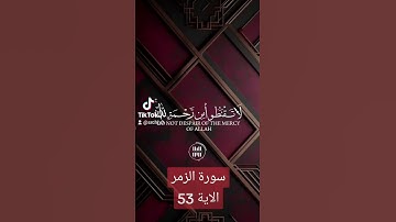 سورة الزمر #دويتو #دعاء #لايك #فولو #حالات_واتس # اكسبلور# قران#quran