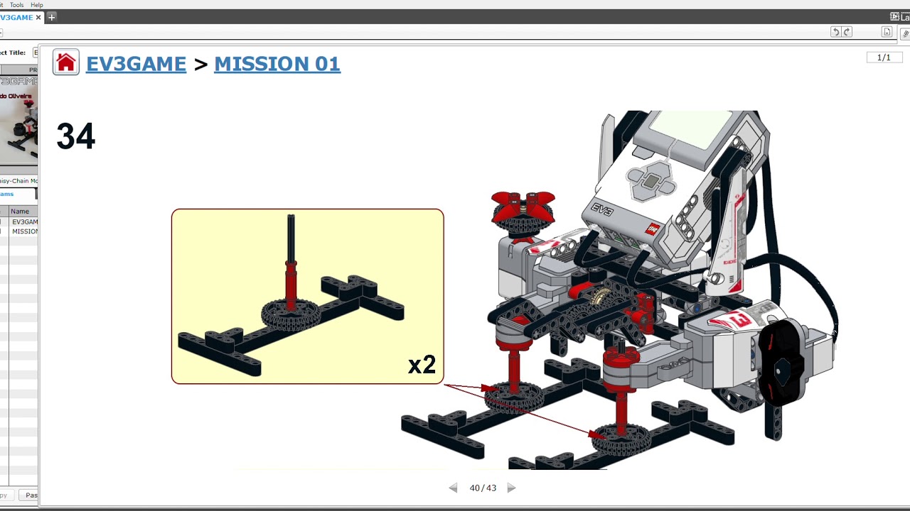 ev3game instructions - YouTube