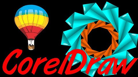 Corel Draw Tips & Tricks 10 side Polygon and rotate this