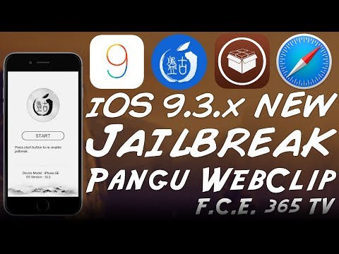 NEW iOS 9.3.3 to 9.2 JAILBREAK NO PC (WebClip for Pangu Jailbreak) by JulioVerne