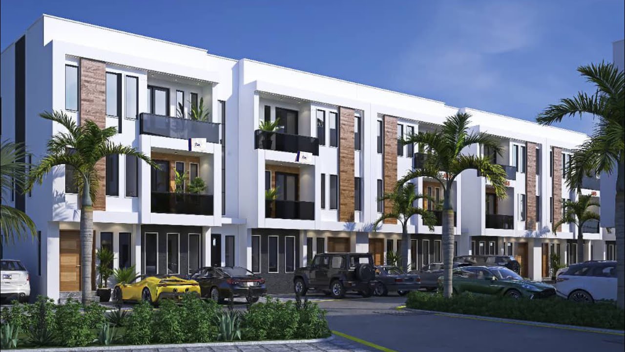 Inside Wisdom Court: Luxury 3 & 2-Bedroom Terrace Duplex + Flats with BQ You Must See! 