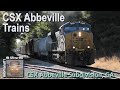 [8Y][4k] The Struggle Up the Grade: CSX Abbeville Trains, CSX Abbeville Subdivision, GA 10/21/2024 thumbnail