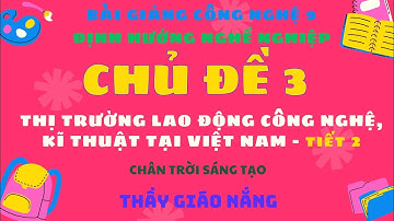 Công nghệ 9: ĐHNN / Chủ đề 3: (Tiết 2) Thị trường lao động công nghệ, kĩ thuật tại Việt Nam  / CTST
