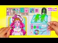 Paper dolls makeover Princess Vampire Zombie Avatar in Beauty Salon & Doll crafts