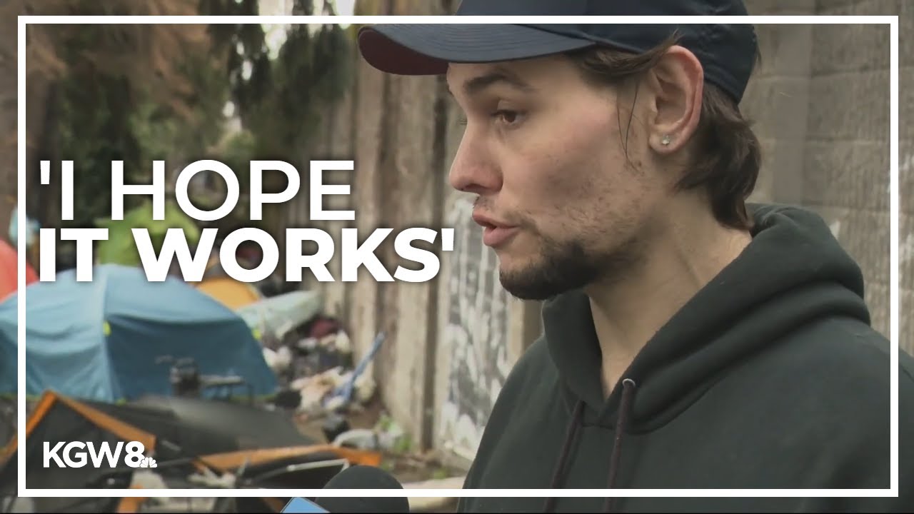 Portland makes homeless outreach workers available through 311 - YouTube