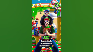 This AI animation video of Mario is incredible #chatgpt #ai #mario