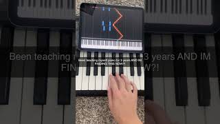 Artie app is amazing #pianotips #pianolife #learningpiano #pianobeginner #learningpiano