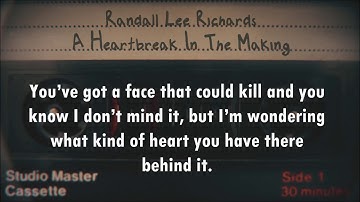 A heartbreak in the making official lyric video