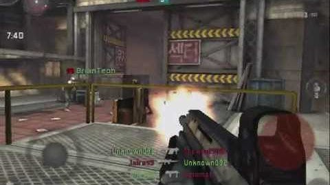 Modern Combat 3: Fallen Nation Multiplayer Full Game on Countdown (iPod Touch 3G)