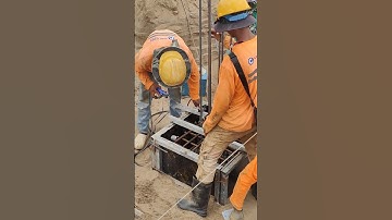 Technical reinforced stump column rebar