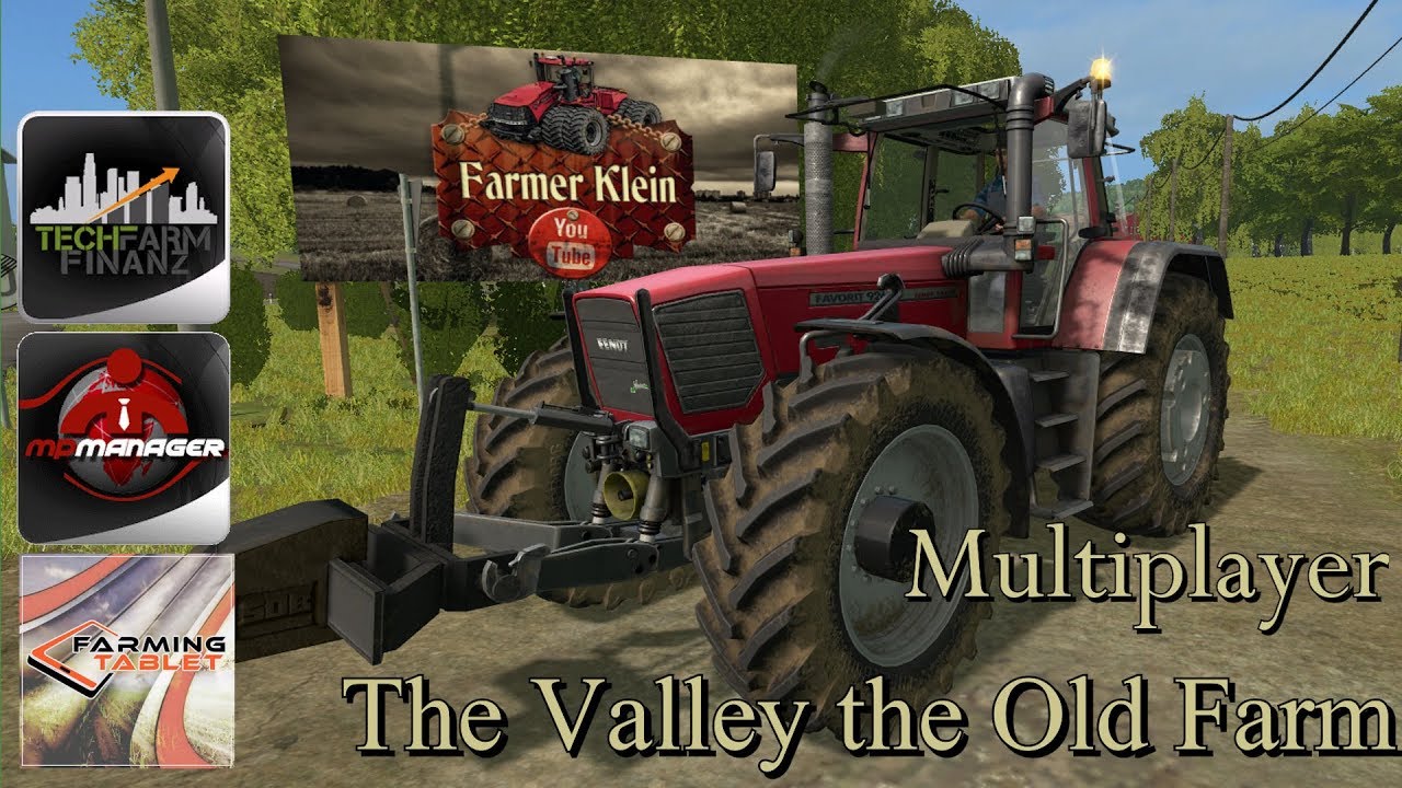 FS17 - The Valley the Old Farm - Multiplayer - MP Manager - Tablet - Seasons