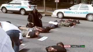 Kerrick Trial: Protests In Uptown Charlotte After Mistrial Declared