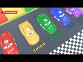 Learn colors with car racing  animation for kids  lintang media