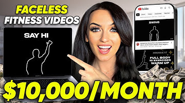 Make $1000/DAY with FACELESS Exercise Videos (HOW TO START WITH $0) 