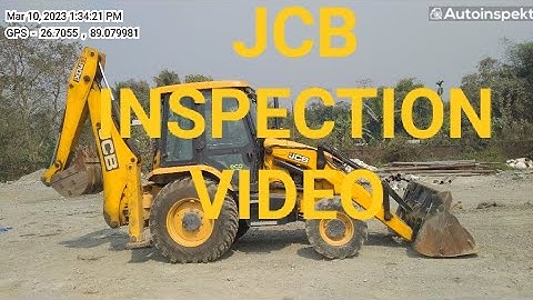 JCB INSPECTION FULL DETAILS AND SOME PICTURES #