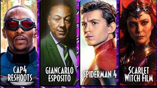 Captain America Reshoots | Giancarlo Esposito Marvel Role | Spider-Man 4 | Scarlet Witch Film