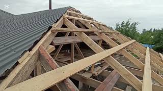 Строительство Террасы #стройка #терасса