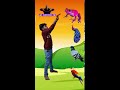 Frog Joker Gorilla and Red Dame,VFxMagicVideo | #youtubeshorts #magicshots#vfxshorts