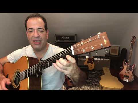 Building Calluses, Arching fingers, playing to the end of the frets, etc. Guitar lesson video.