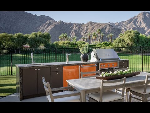 PIRCH | Desert Oasis Design Show House Outdoor Kitchen (16x9) - YouTube