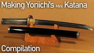 継国縁壱の日輪刀を真剣に作ってみた。/ Making Yoriichi's Mini Katana from [Demon Slayer] # Compilation