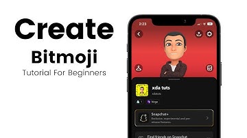 How To Create a Bitmoji On Snapchat 2023