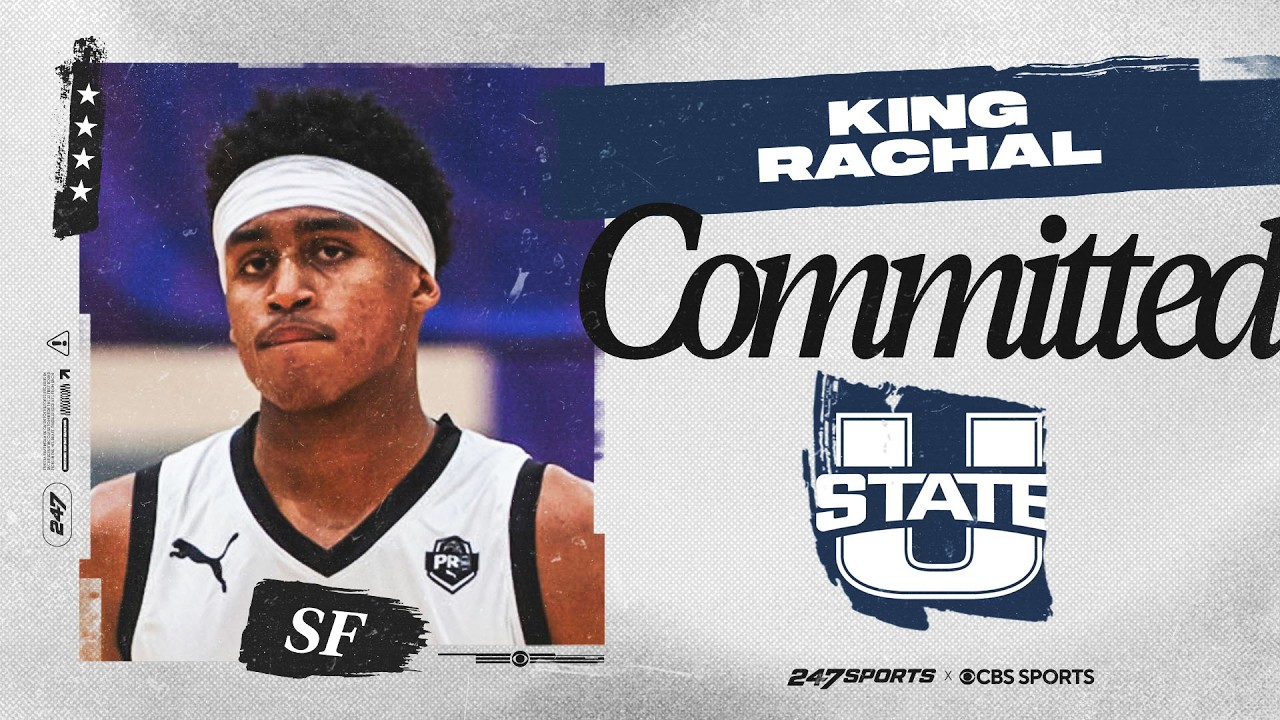 LIVE: 4-star SF King Rachal Commits to Utah State | No. 47 Overall Player
