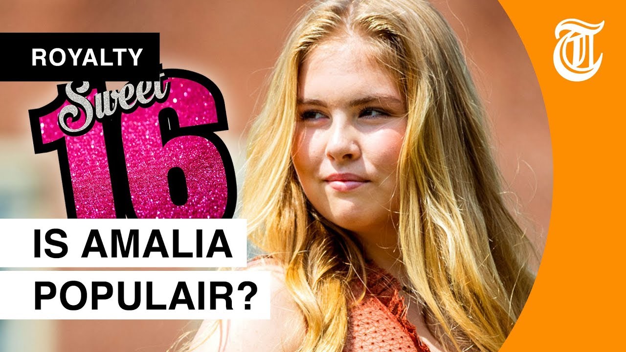 Sweet 16 voor prinses Amalia