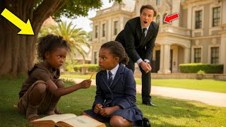 Billionaire Discovers A Homeless Girl Teaching His Daughter – His Next Move Left Everyone Stunned
