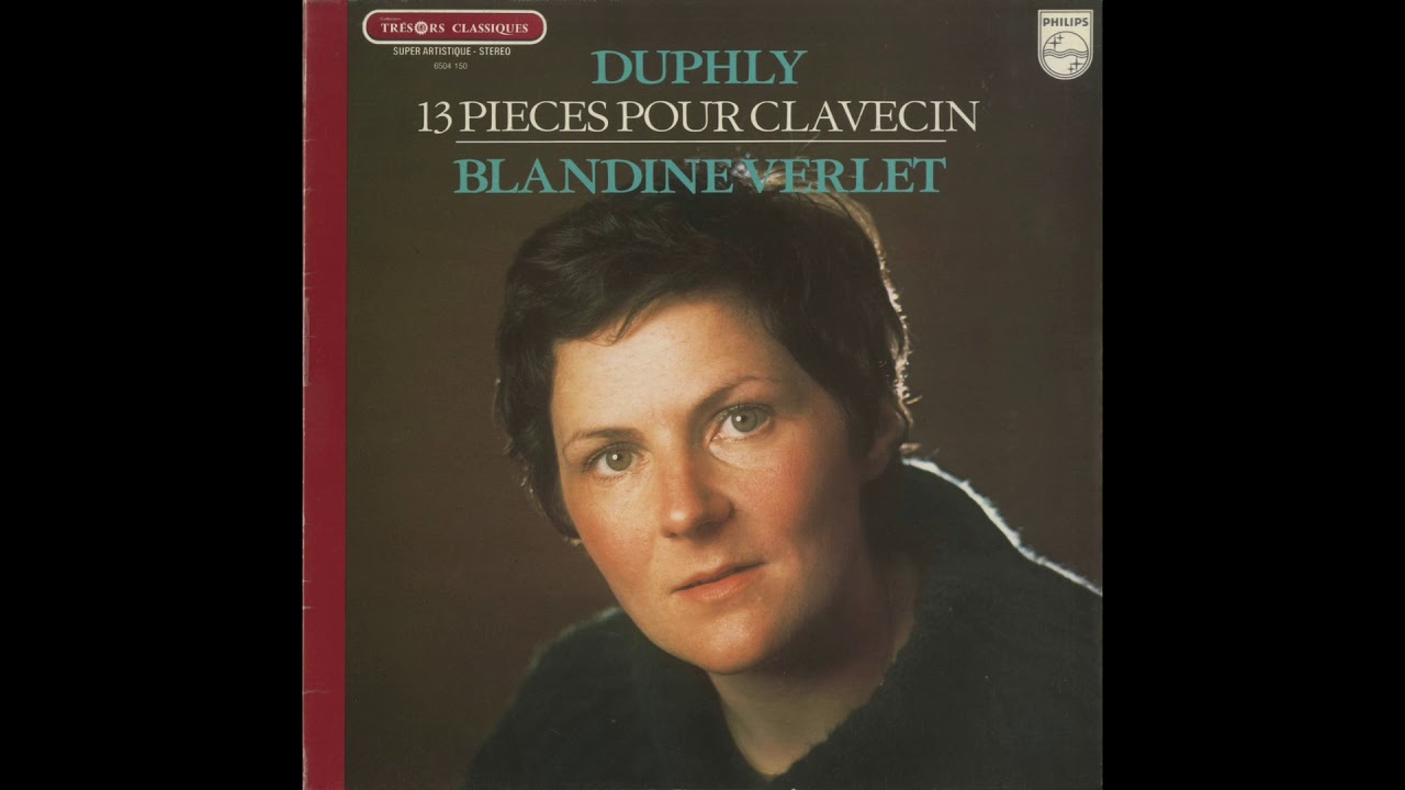 Silent Tone Record/デュフリ：チェンバロ曲集/ブランディーヌ・ヴェルレ/欧PHILIPS：6504 150/クラシックLP専門店サイレント・トーン・レコード