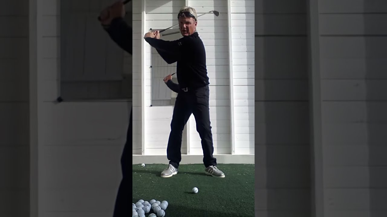 En golfsving handlar mest om att vänta.. Så varför stressa?