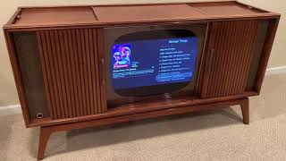 Mid Century Modded Television Console