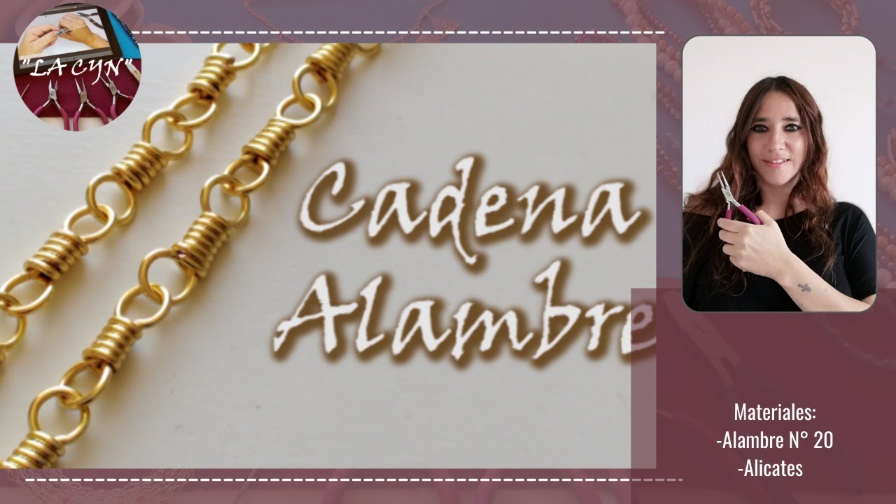 ✨CADENA SOGA✨ TUTORIAL EN #12 - YouTube