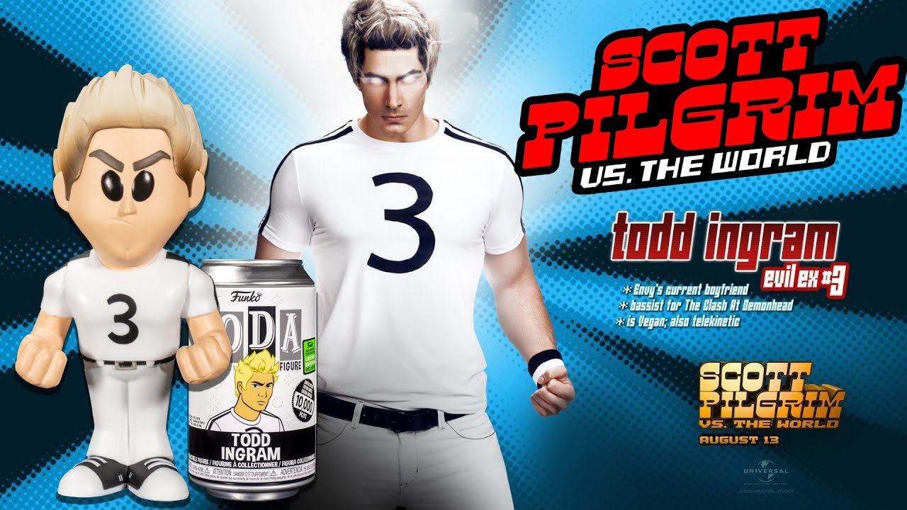 Todd Ingram COMMON (Scott Pilgrim vs The World) - Funko Soda Review