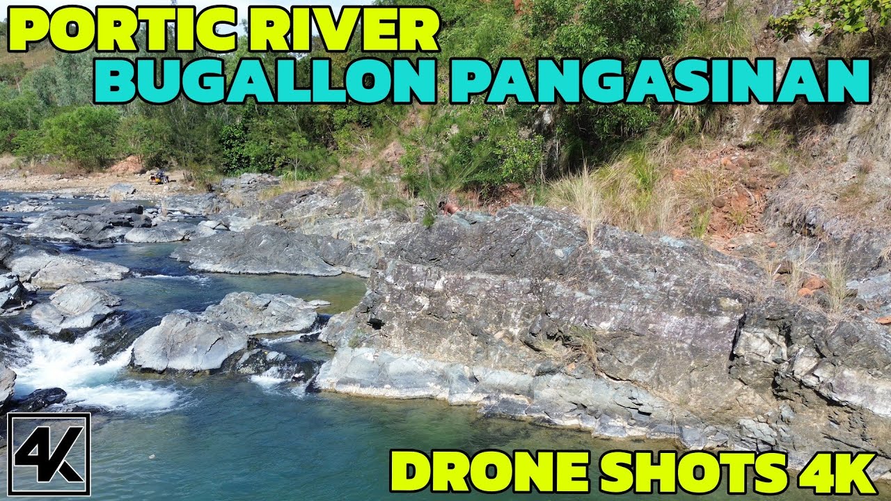 PORTIC RIVER BUGALLON PANGASINAN DRONE SHOTS 4K by Moto Review TV - YouTube
