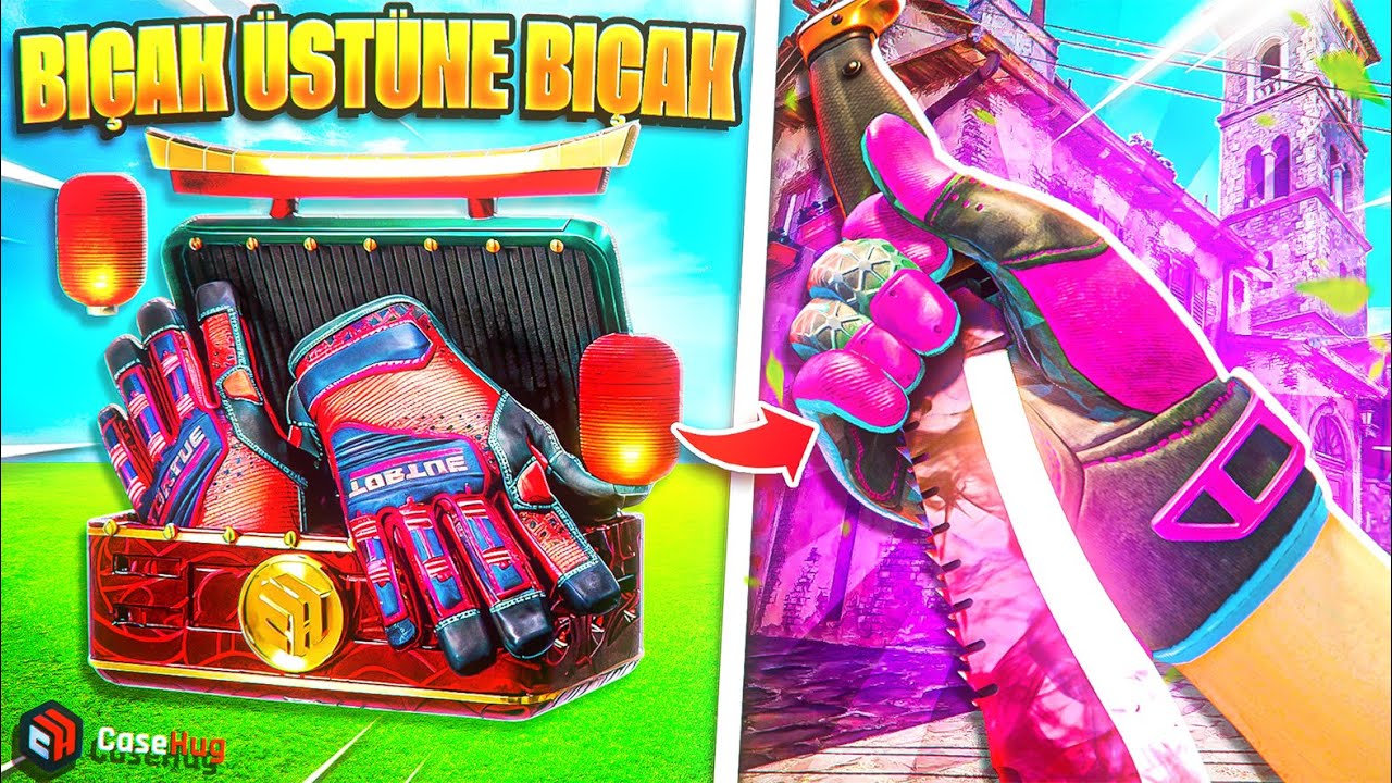 BIÇAK ÜSTÜNME BIÇAK ÇEKTİK CS2 KASA AÇILIMI-Casehug
