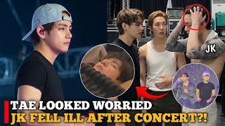 Jungkook Reportedly Fell Ill After Toronto D1 Concert… Taehyung Worried Reaction Has ARMY Concerned