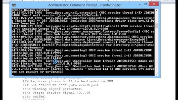 JBOSS Application Server 7.1.1 on Windows 8