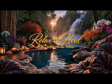 STOP OVERTHINKING 🌿 Deep Healing Music for Stress Relief | 432Hz · 528Hz · 963Hz · 1111Hz
