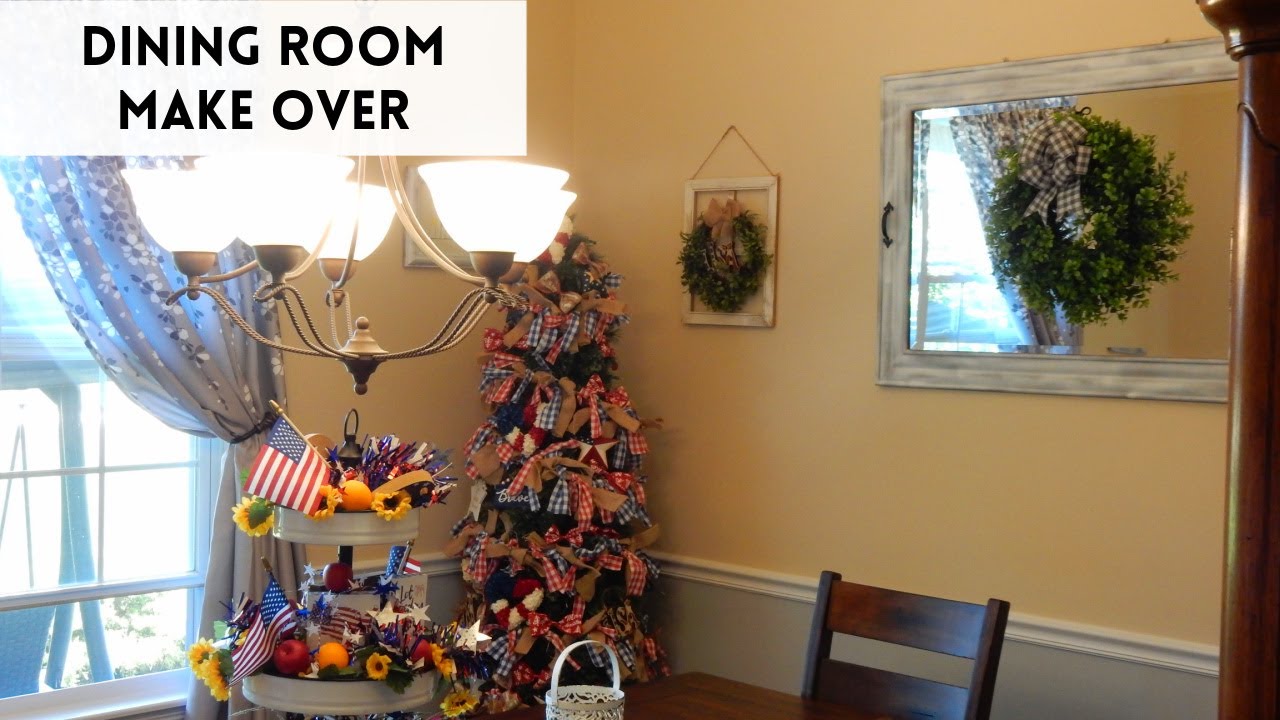 DINING ROOM MAKEOVER YouTube