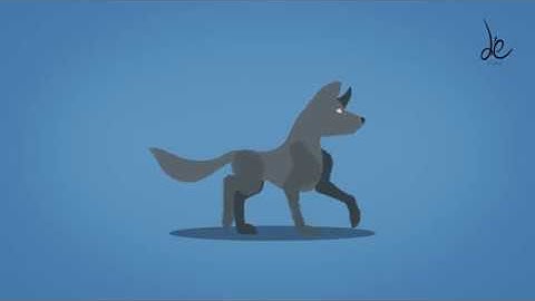Quadruped Walk Cycle | Animation Test